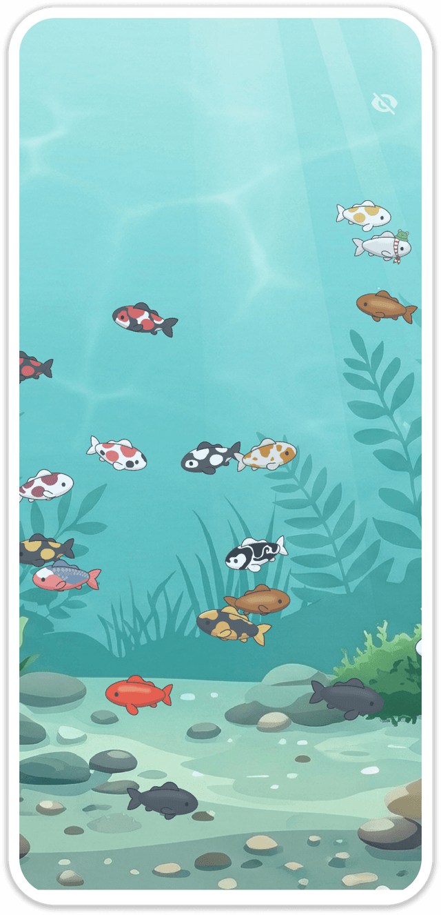 Koi pond